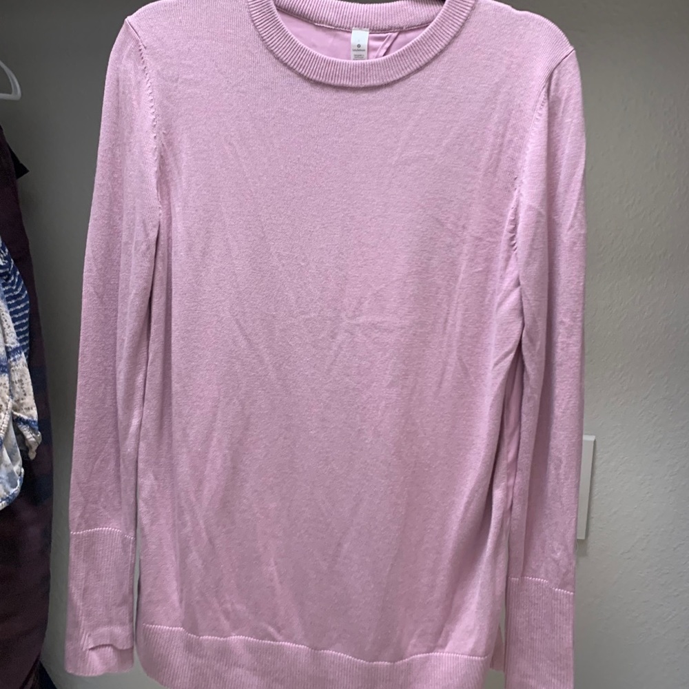 Lulu lemon open back sweater/pullover